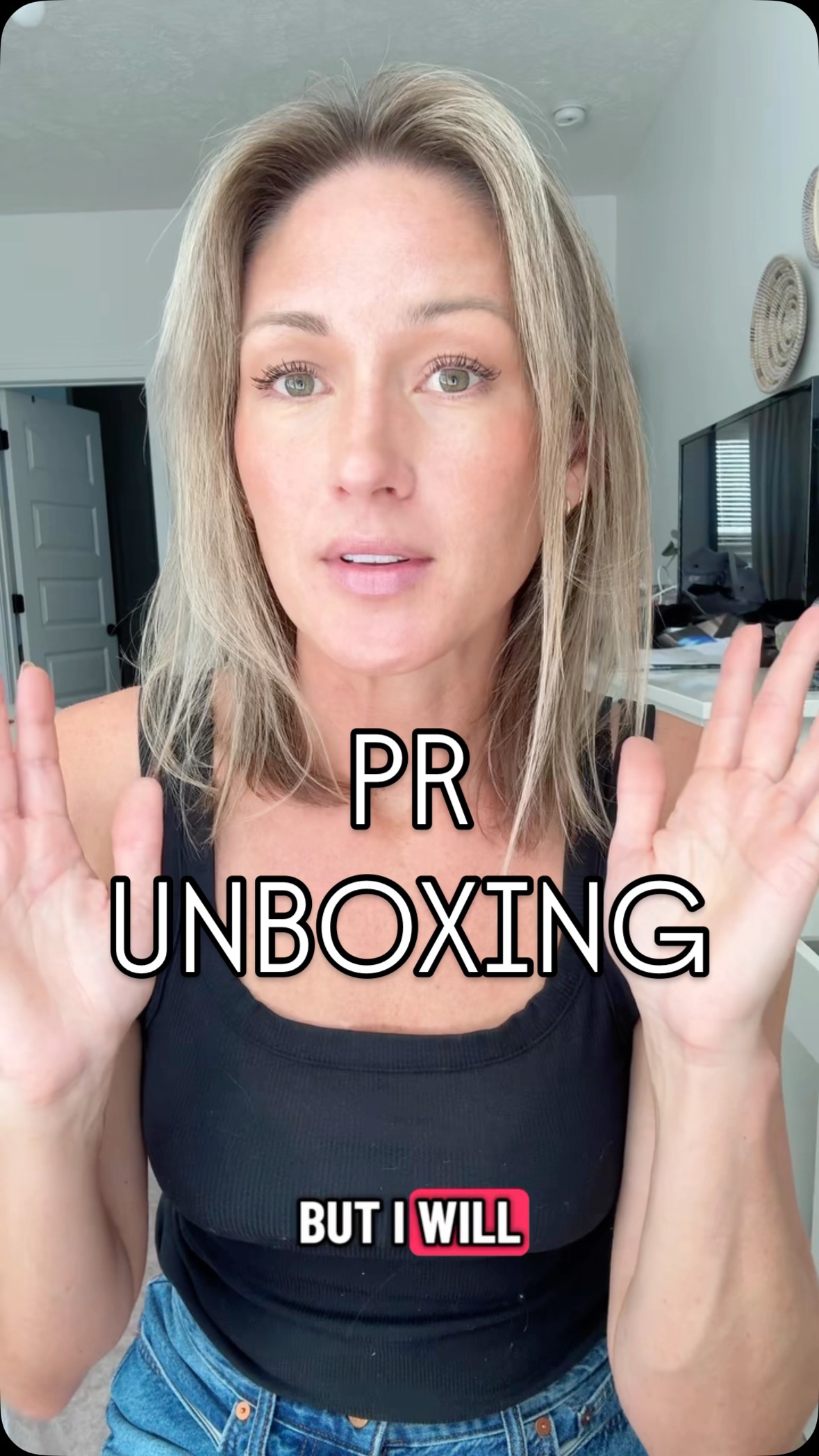 Instagram post by @sarahmakesmelaugh for Paulas Choice. Caption reads: PR haul! Count how many times I say excited just....