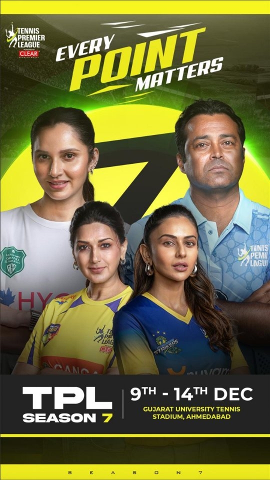 Instagram post by @thebridge_in for Sony Sports Network. Caption reads: 𝗧𝗣𝗟 𝗦𝗲𝗮𝘀𝗼𝗻 7 𝗣𝗹𝗮𝘆𝗲𝗿 𝗔𝘂𝗰𝘁𝗶𝗼𝗻....