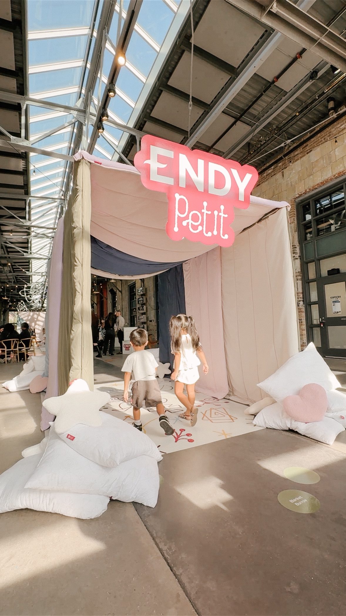 Instagram post by @_kristelgalvan for Endy. Caption reads: We’re SO excited that @endy finally launched a....