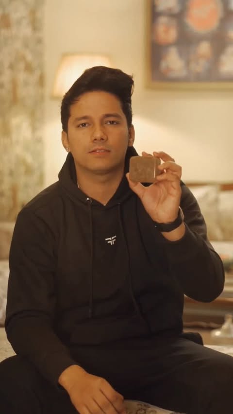 Instagram post by @officialashishchamoli for GHAR SOAPS. Caption reads: .