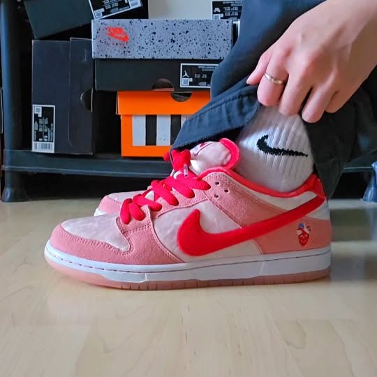 Instagram post by @thaomymignon for Nice Kicks. Caption reads: Sneaker Rotation....