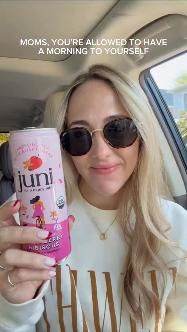 Instagram post by @laurahcassady for Drink Juni. Caption reads: I can now officially add @drinkjuni to my Whole....