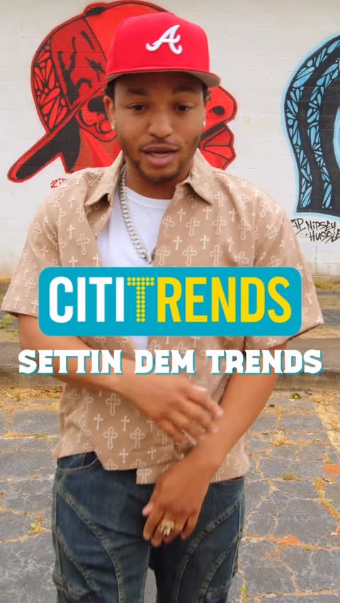 Instagram post by @217atl for Citi Trends. Caption reads: @wearecititrends #ad #jingle #reels.