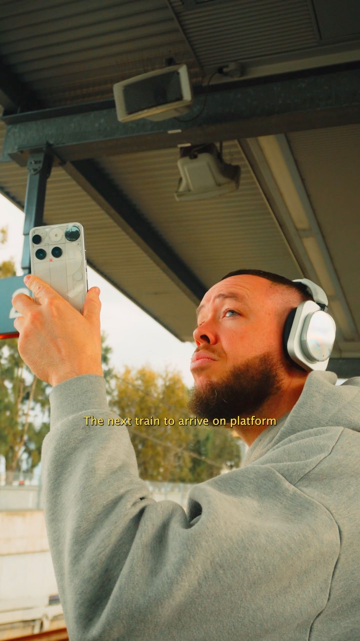 Instagram post by @mistah__cee for Optus. Caption reads: From Nothing, to Something with the new Nothing....