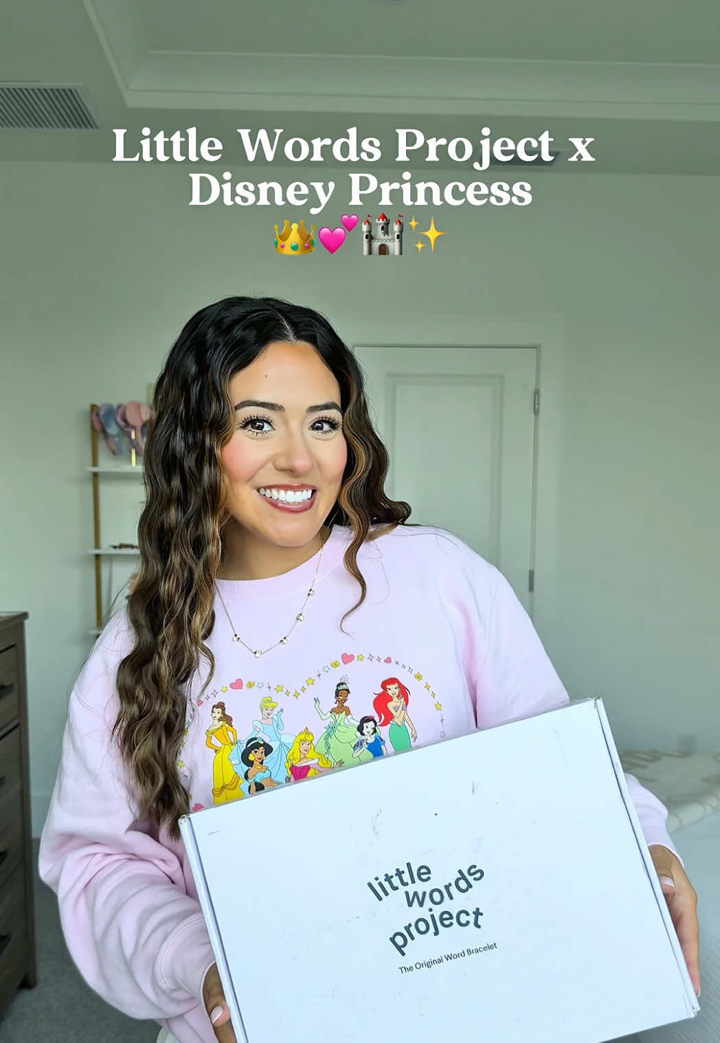 TikTok post by @andrea_parkerson for Little Words Project. Caption reads: Thank you @Little Words Project for the most royal....