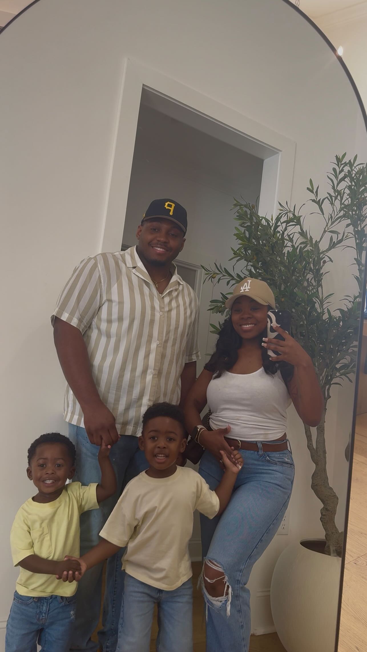 Instagram post by @raeyanafrazier for Zales. Caption reads: The man I want for me and our kids in any and....