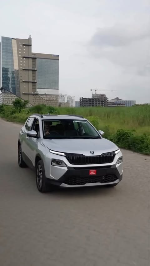Instagram post by @mohitkumarofficial for Škoda Auto. Caption reads: Can a car change your mind in just 15 minutes? I....