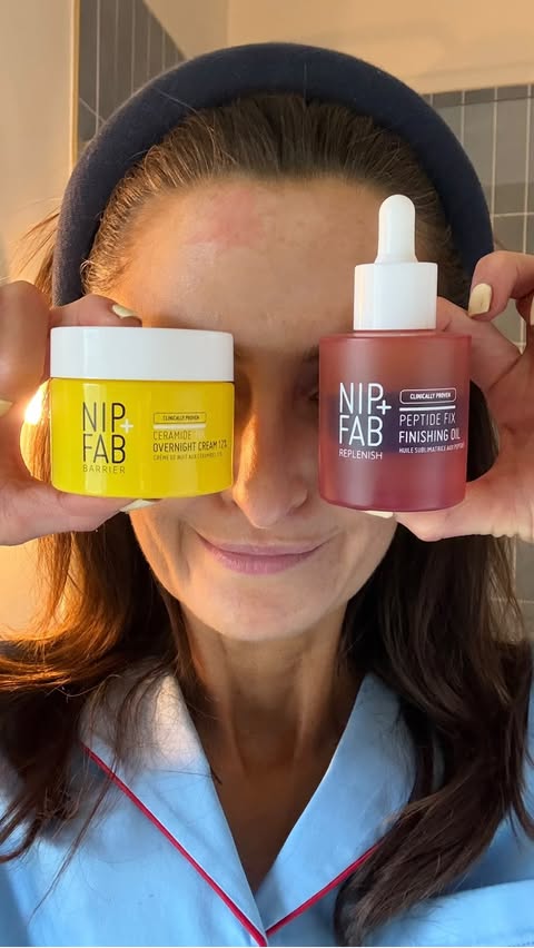 Instagram post by @carolinesstylehacks for NIP+FAB. Caption reads: [...] winter months… so I’ve been using the....