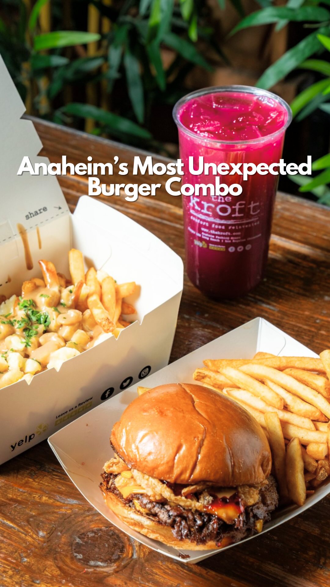 Instagram post by @thekroft for Visit Anaheim. Caption reads: 👀✨This is worth a quick drive from Disneyland to....