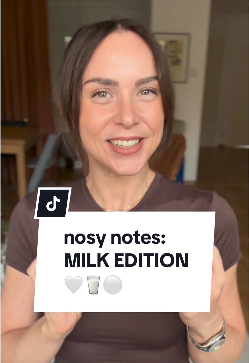 TikTok post by @elliescent_ for Commodity Fragrances. Caption reads: [...] #perfumereview #milkperfume  @Commodity....