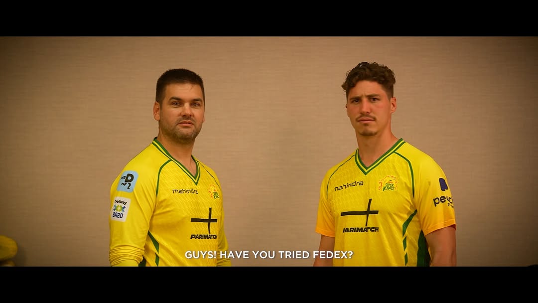 Instagram post by @joburgsuperkings for FedEx. Caption reads: [...] worldwide with our Principal Sponsor, FedEx.....