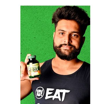 Instagram post by @hrishi_tripathi for Himalayan Organics. Caption reads: It help in increasing metabolism and build up your....