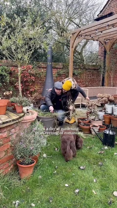 Instagram post by @bydesignermum for The Perfume Shop. Caption reads: Ad | From a day of gardening to an evening of....