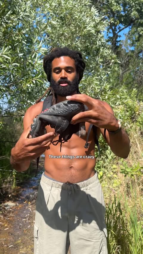 Instagram post by @troyblyden for VIVOBAREFOOT. Caption reads: [...] I’ve worn 10 different pairs from....