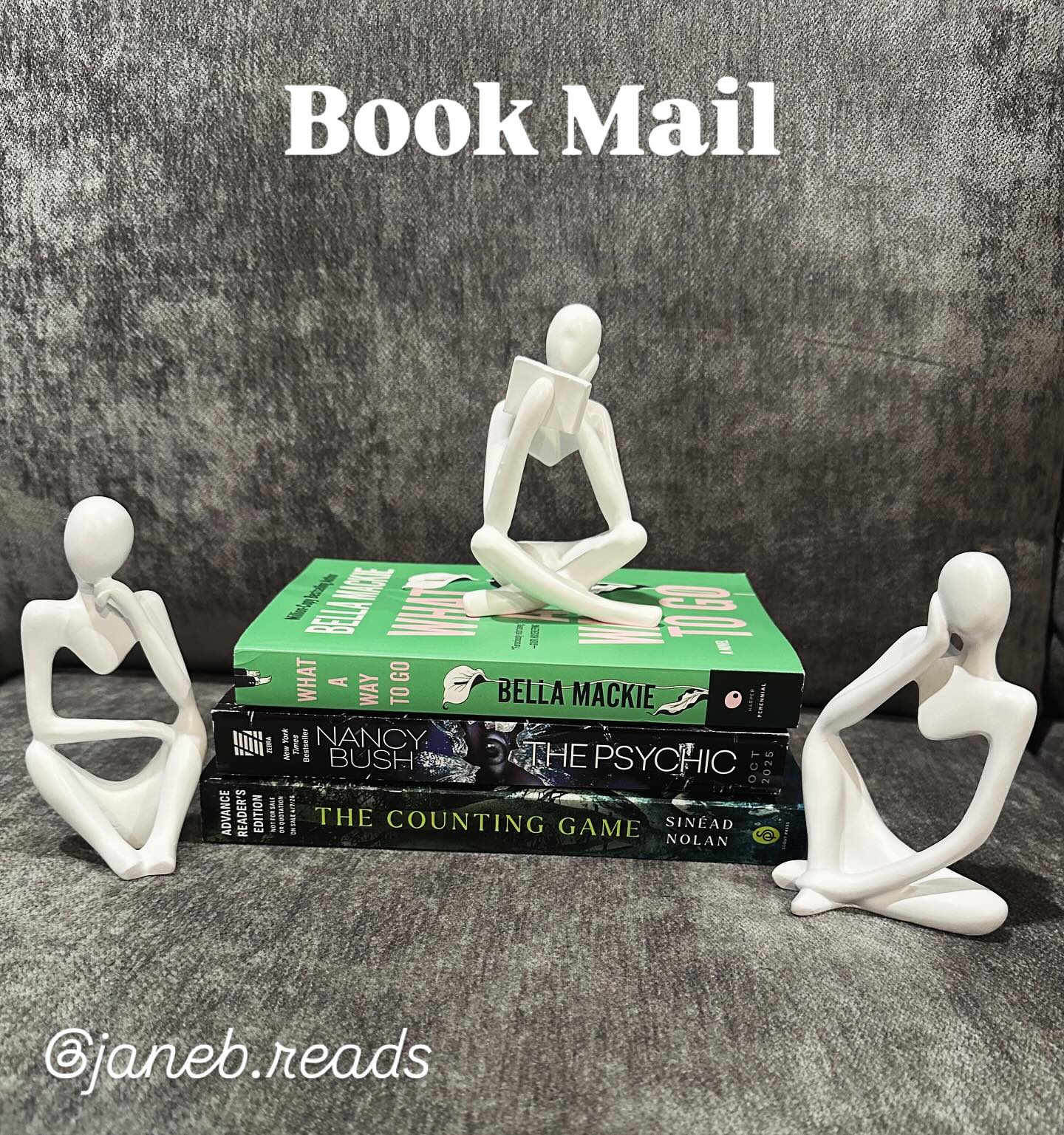 Instagram post by @janeb.reads for Kensington Books. Caption reads: 📬𝔹𝕠𝕠𝕜 𝕄𝕒𝕚𝕝📬

Thank you so much to the....