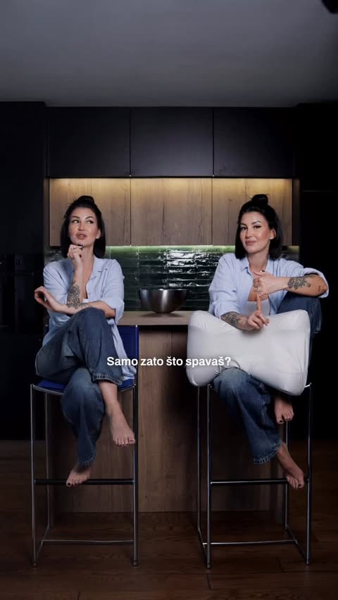 Instagram post by @ana__bugarin for Sleep&Glow. Caption reads: Girls’ math 💁🏻‍♀️ A na celuuu ovu računicu imate....