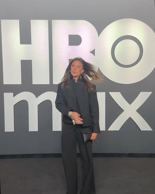 Instagram post by @daniellexcollins1 for HBO. Caption reads: Happy @hbomaxuk has finally launched in the uk &....