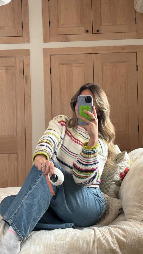 Instagram post by @allymazzilli for Mira Fertility. Caption reads: After using the Mira Hormone Monitor Ultra4 Kit....