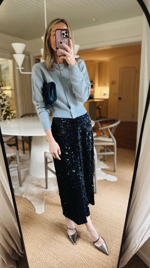 Instagram post by @lwilliamsstyle for tuckernuck. Caption reads: Tuckernuck in December is looking great! From....