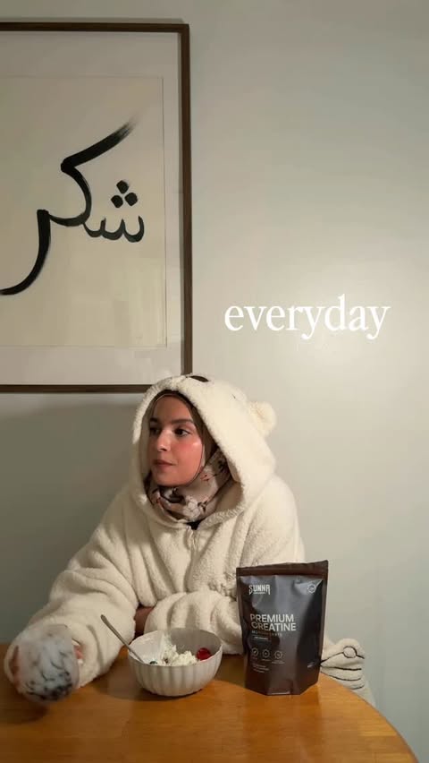 Instagram post by @saphiamoulana for Sunna Supplements. Caption reads: [...] a direct link to get your hands on....