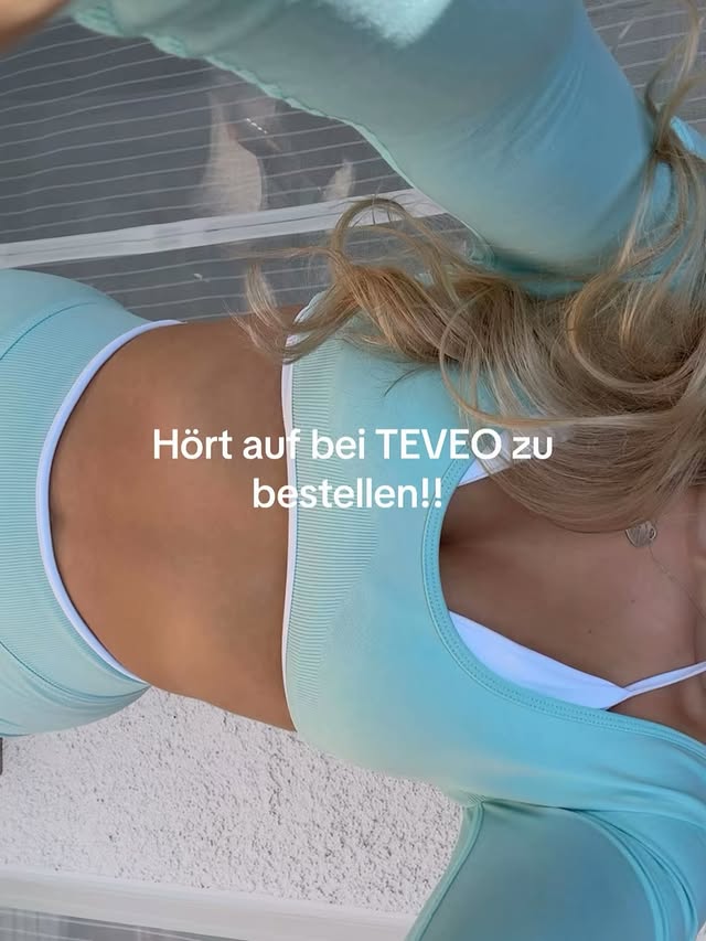 Instagram post by @felicia.felic for TEVEO. Caption reads: [...] eure Warenkörbe voll 🤭 Code: „Feli10“....