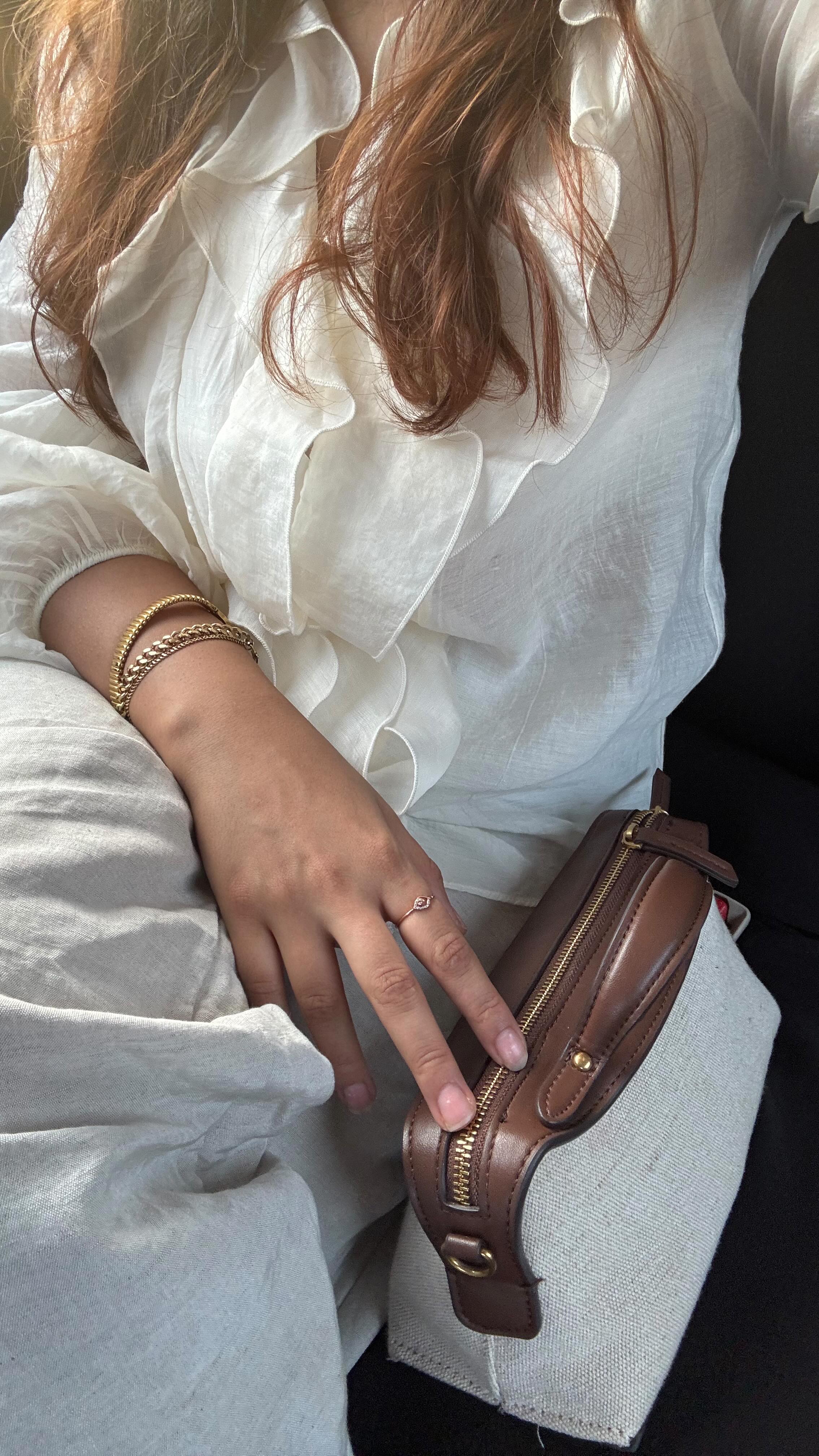 Instagram post by @srishtttyyy for Stayfree. Caption reads: [...] thing that always makes it into my “go-to”....