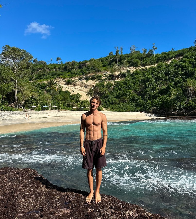 Instagram post by @joshuapaine for City Beach. Caption reads: .