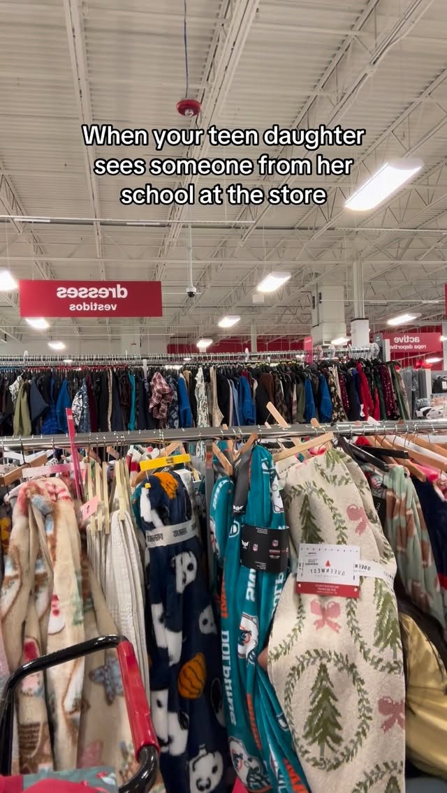 Instagram post by @thatlawyermomlife for TJ Maxx. Caption reads: It’s apparently a life or death situation 😅.....