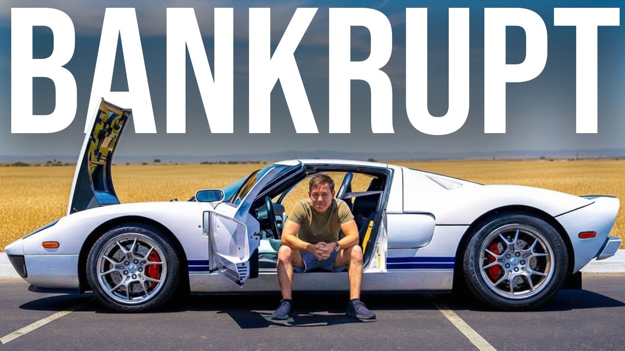 YouTube post by @TheGrahamStephanShow for Webull. Caption reads: Why Car YouTubers Are Going Broke (Everyone Is....