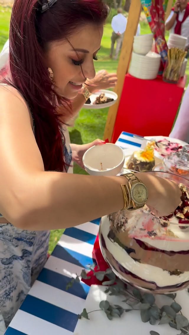 Instagram post by @tara_courtene_c for Pick n Pay. Caption reads: Today was @picknpay festive long table event and....