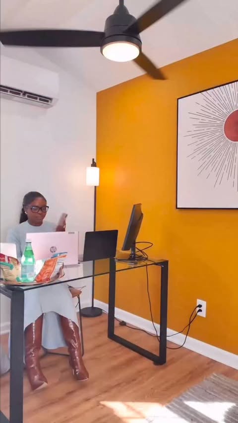 Instagram post by @dearfatima_ for Coursera. Caption reads: [...] am the queen of work life balance and....