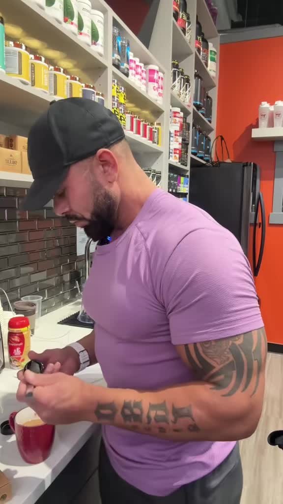 TikTok post by @trfitnessedmonton for Natural Shilajit. Caption reads: 84+Natural Traced Minerals in Natural Shilajit....