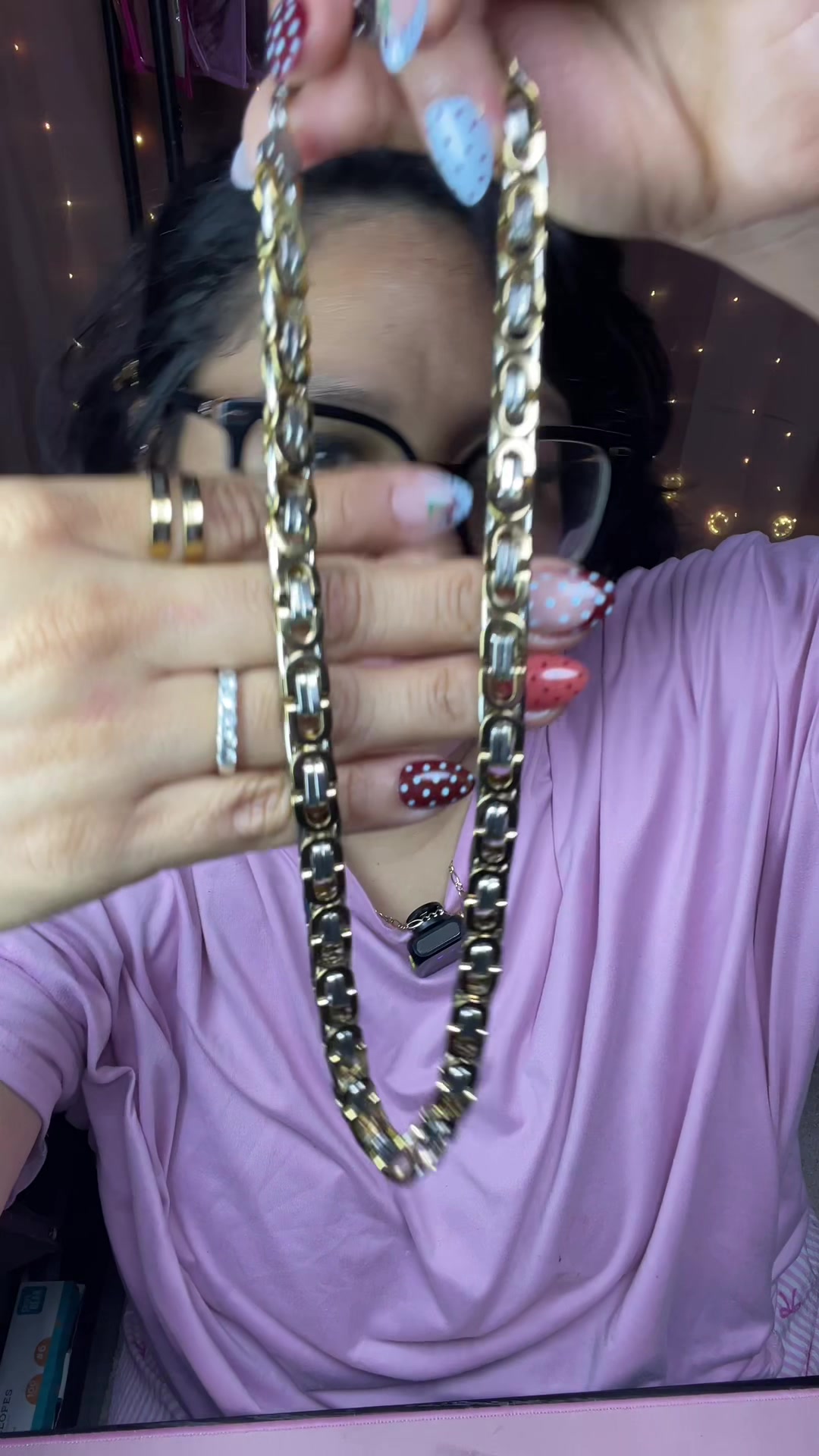 TikTok post by @janieee_p93 for PROSTEEL. Caption reads: [...] perfect accessory for your Man ! From....