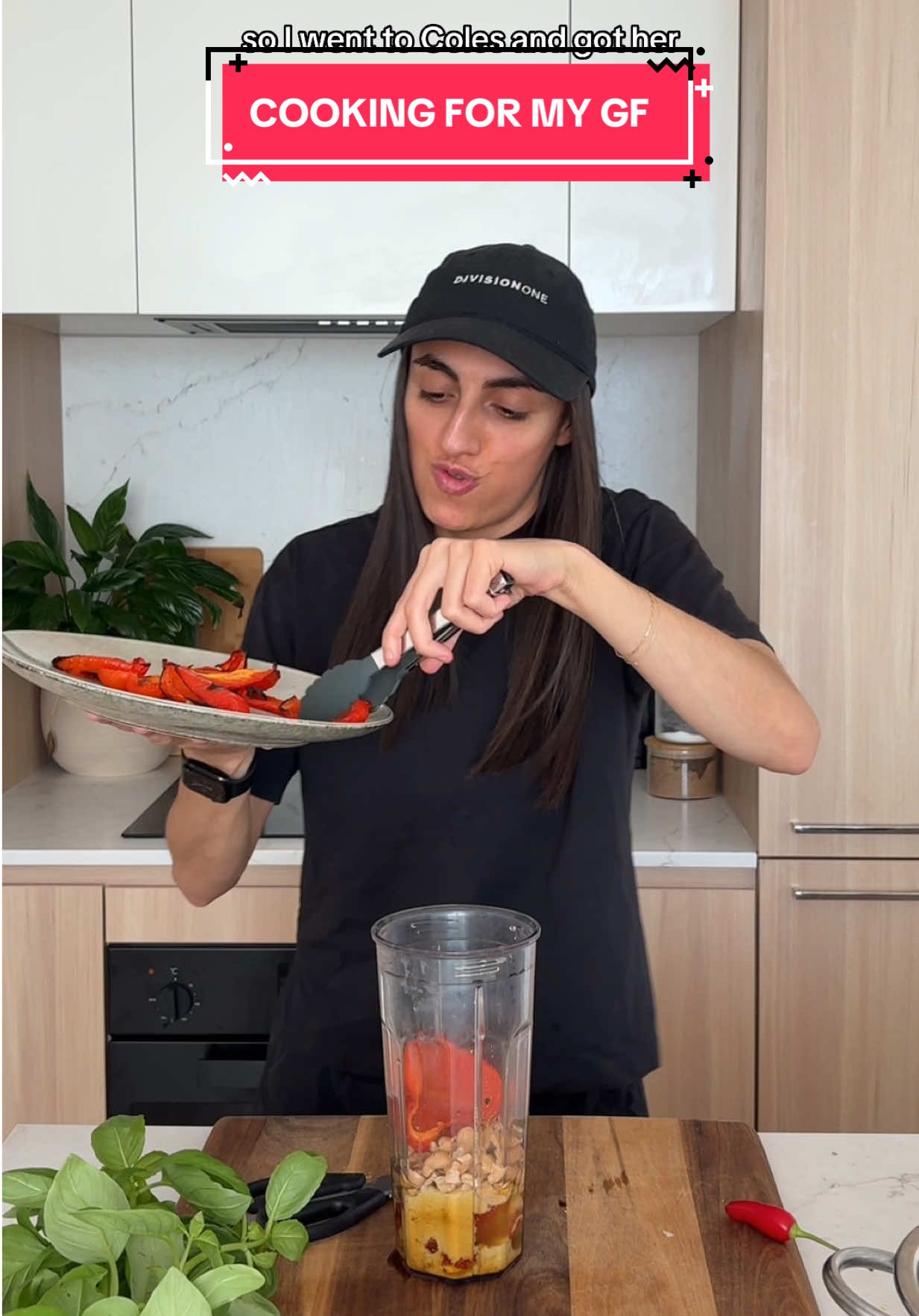 TikTok post by @tazandalessia for Barilla. Caption reads: Only the best for my girl ❤️ @barilla #pasta....