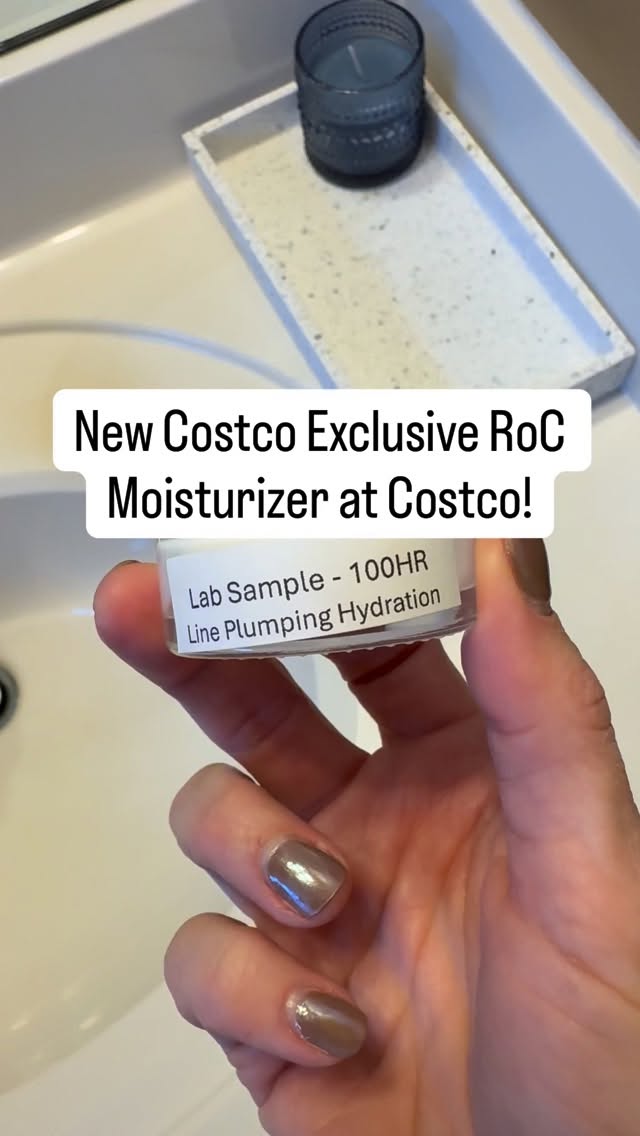 Instagram post by @costcohotfinds for RoC Skincare. Caption reads: We’re so excited to share RoC’s new Advanced....