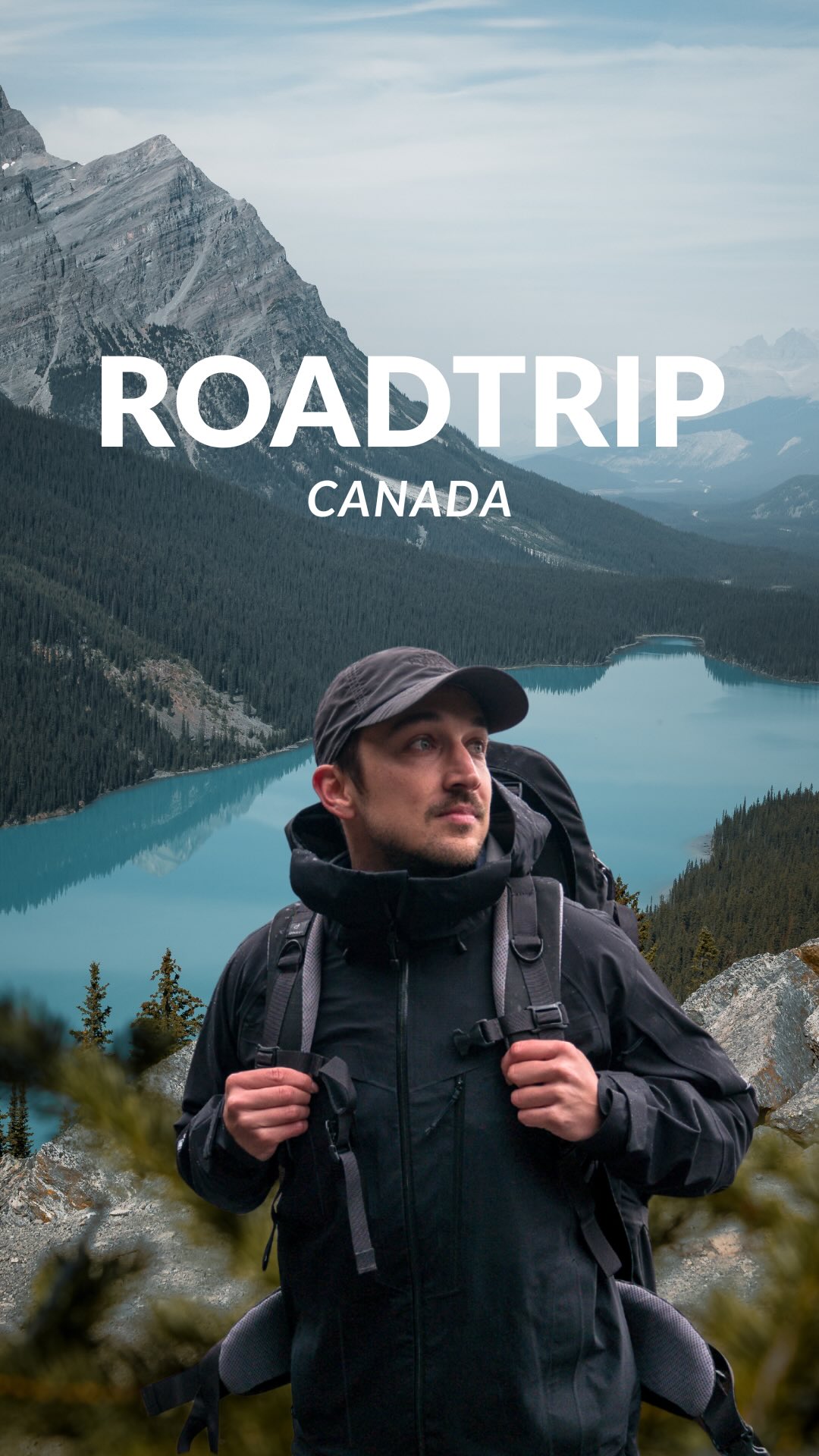 Instagram post by @travel_with_domi for ifolor. Caption reads: After my trip to Canada, I didn’t want all those....