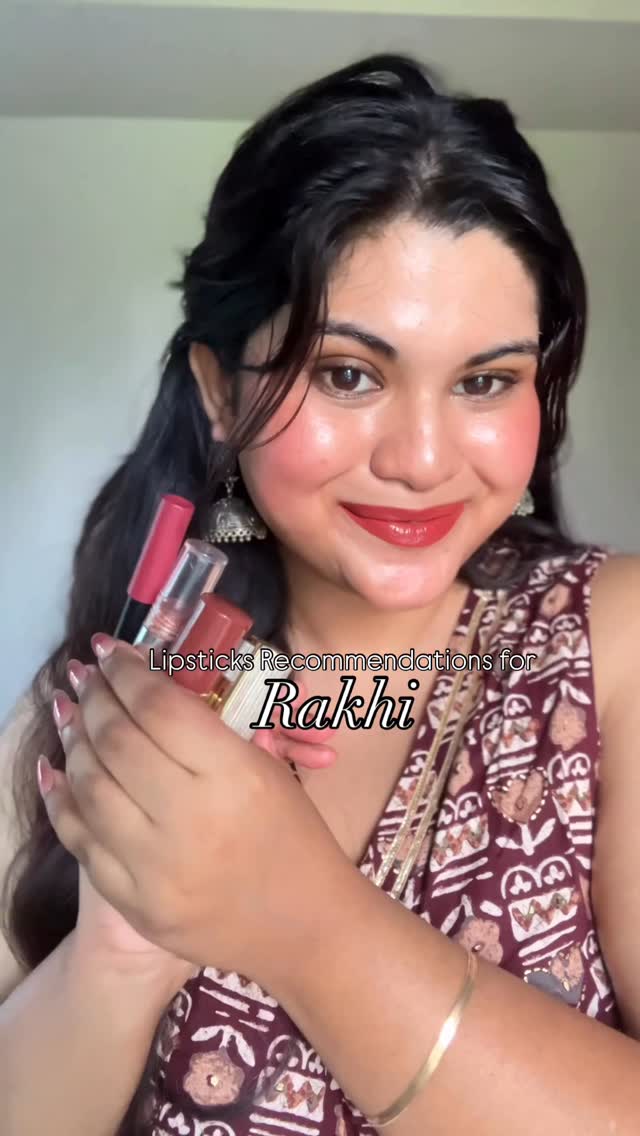 Instagram post by @makeupfromher for MyGlamm. Caption reads: Guess what You can also Tie Rakhi on your....