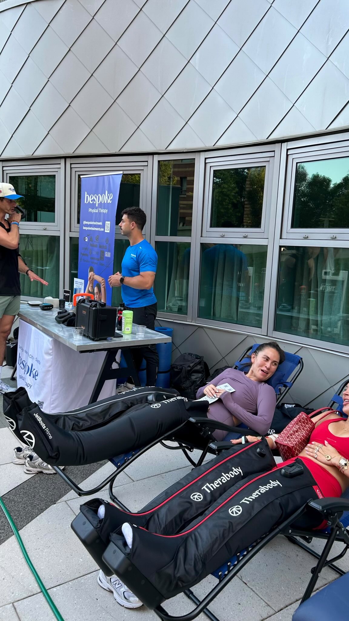 Instagram post by @bespoketreatments for Men's Health. Caption reads: We had an absolute blast participating in the W....