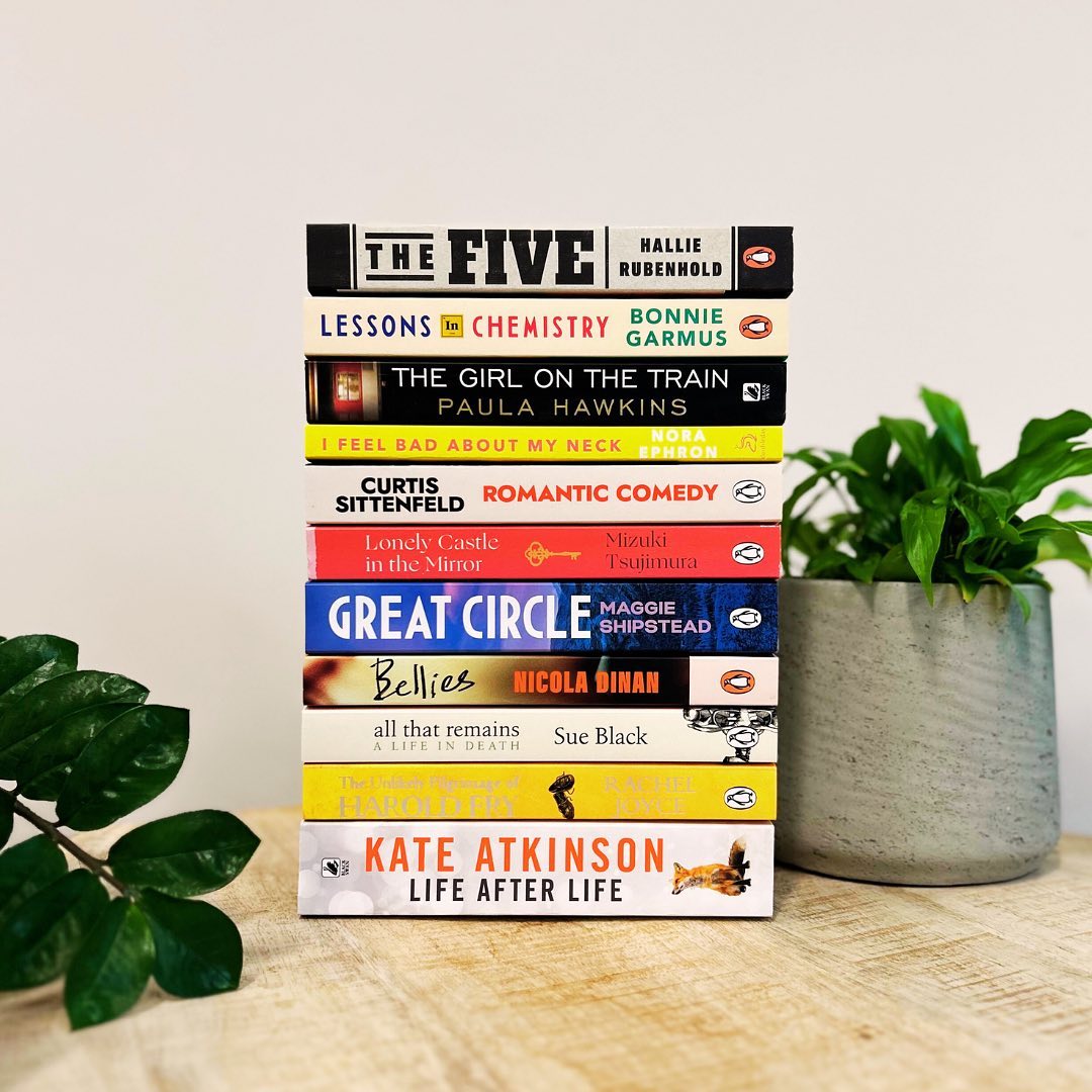 Instagram post by @doubledayukbooks for Women's Prize. Caption reads: [...] following @doubledayukbooks and @womensprize....