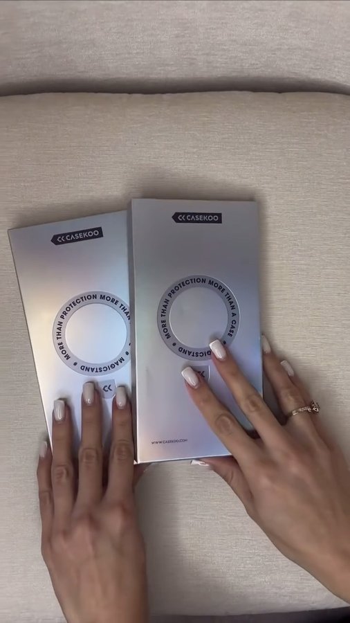 Instagram post by @tamaramkh___ for CASEKOO. Caption reads: [...] trendy cases for iphone 16 pro max from....