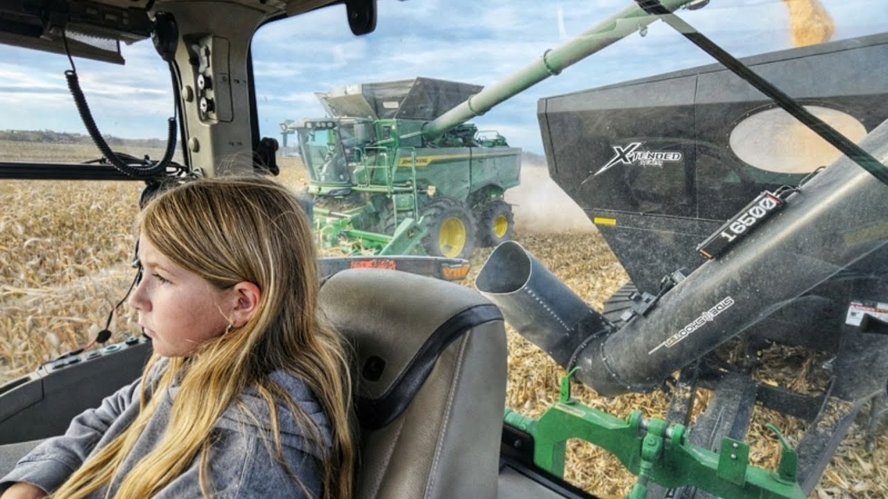 YouTube post by @MillennialFarmer for Yankum. Caption reads: They Say ‘Big Ag’… But It’s My Kids in the....