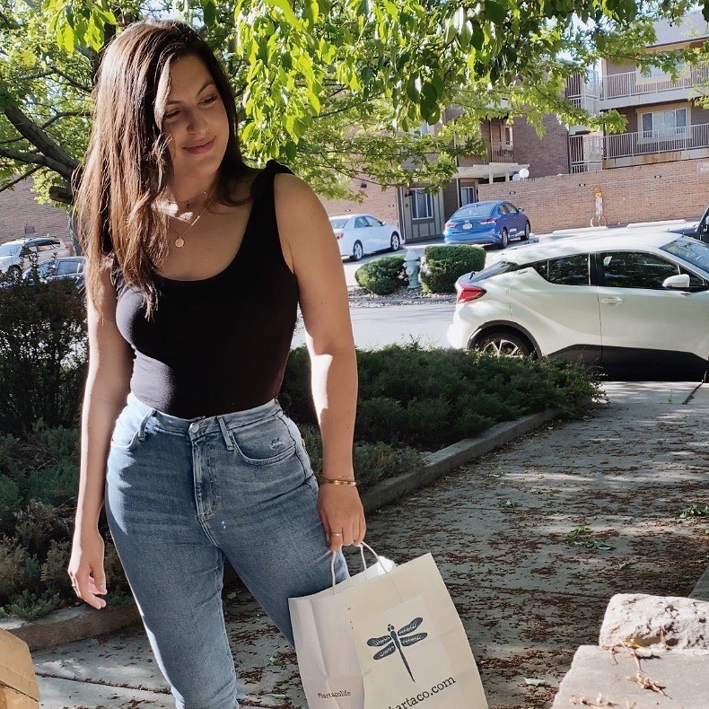 Instagram post by @itstaylorshapiro for bartaco. Caption reads: did i buy the new @bartacolife kids meal because....