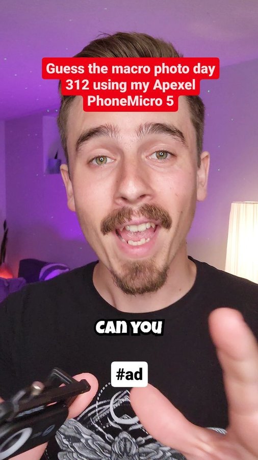 Instagram post by @jakesmacronature for Apexel. Caption reads: [...] photo? Check the link in my bio for the....