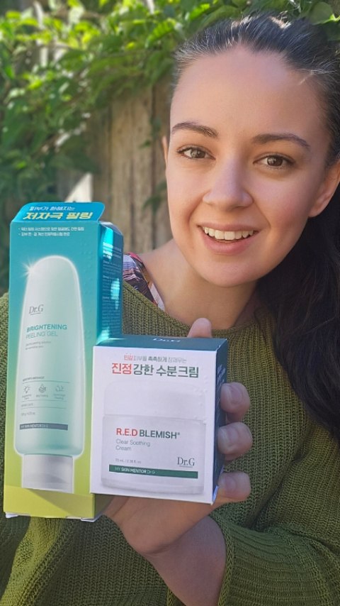 Instagram post by @candyfairy for Dr.G. Caption reads: [...] of a refresh, this is my go-to duo from....