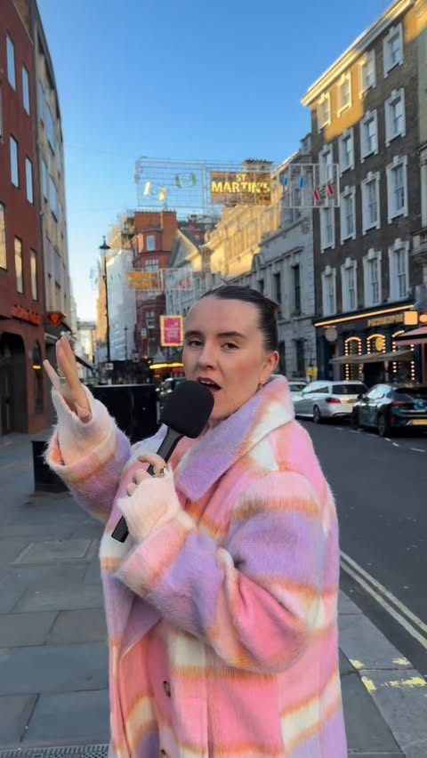 Instagram post by @theharrietfisher for Anthropologie. Caption reads: [...] to 2026. I know I have in my new....