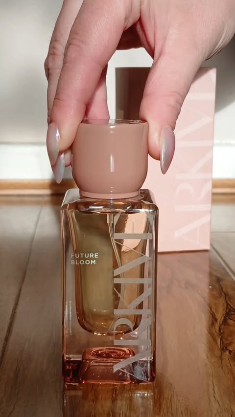 Instagram post by @monikaaaaa1995 for ARKIVE HEADCARE. Caption reads: Arkive Future Bloom Eau De Parfum Scent For Hair &....