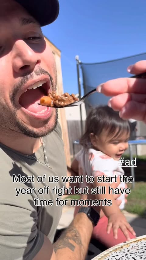 Instagram post by @backzilla for H-E-B. Caption reads: #ad Most of us want to start the year off right,....