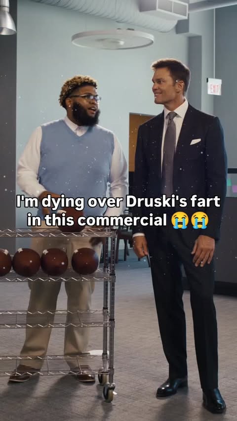 Instagram post by @guywithcoolusername for Gopuff. Caption reads: Love that @Gopuff with @Tombrady and @Druski are....