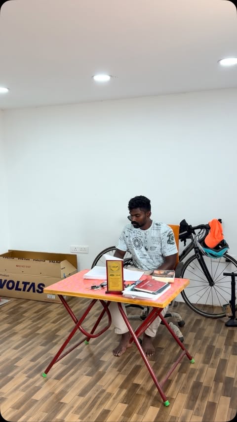 Instagram post by @sivabalan_singam for SCOTT Sports. Caption reads: Road bike 🚴 Testing Saturday vlog # This video....