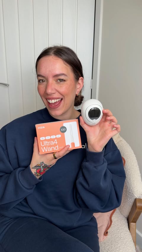 Instagram post by @alyshadevon for Mira Fertility. Caption reads: AD I’ve been on a journey that’s left me feeling....